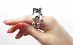 Come Up With 3 Pieces Rings Idea: Boasting Cute Animal Figures