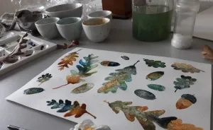 Artist Teaches Herself To Create Whimsical Left-Handed Art After A Repetitive Strain Injury Leaves Her Unable To Work