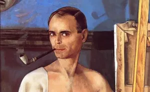 I Stumbled Upon A Jewish Painter Who Tells His Life Story Through Painfully Sad Self-Portraits