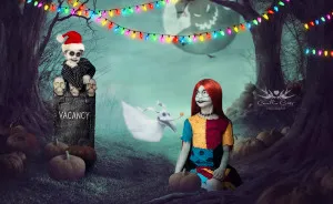 Two Creative Moms Turn Their Kids Into Jack And Sally From The Nightmare Before Christmas