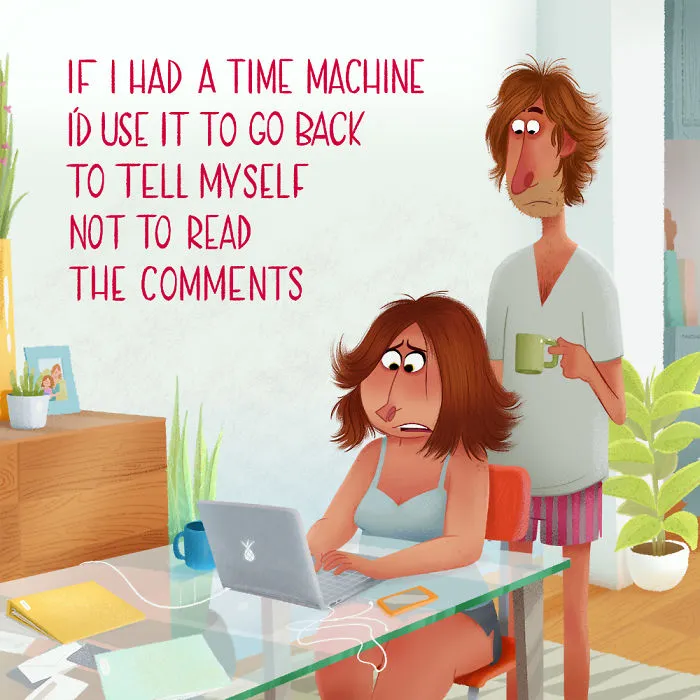 I Often Overhear People Say Funny Things, So I Started Illustrating Them