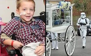 Parents Hold Star Wars Funeral For 4-Year-Old Son Who Died Of Cancer