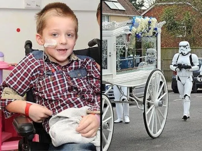 Parents Hold Star Wars Funeral For 4-Year-Old Son Who Died Of Cancer