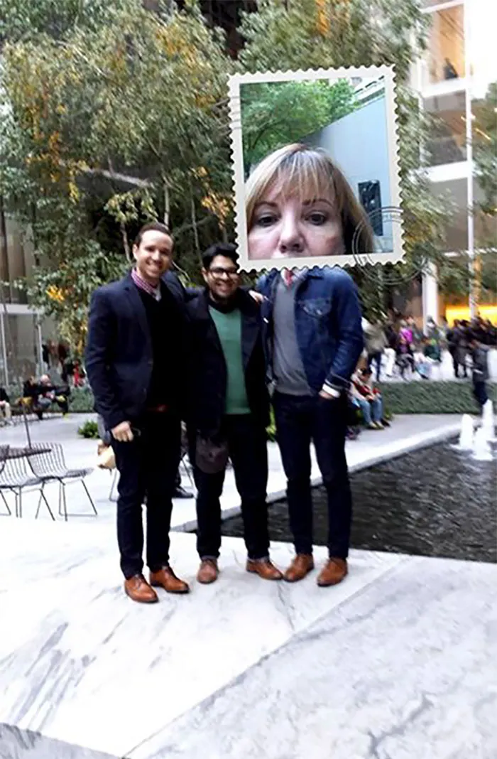 Nuestro primer viaje a Nueva York y esta es la foto que nos sacan