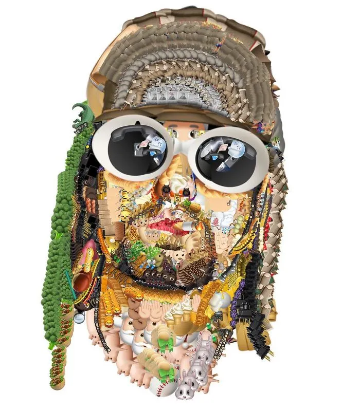 Artist Uses Emoji To Make Portraits Of Celebrities And Pop Culture Characters