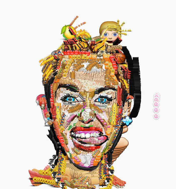 Artist Uses Emoji To Make Portraits Of Celebrities And Pop Culture Characters