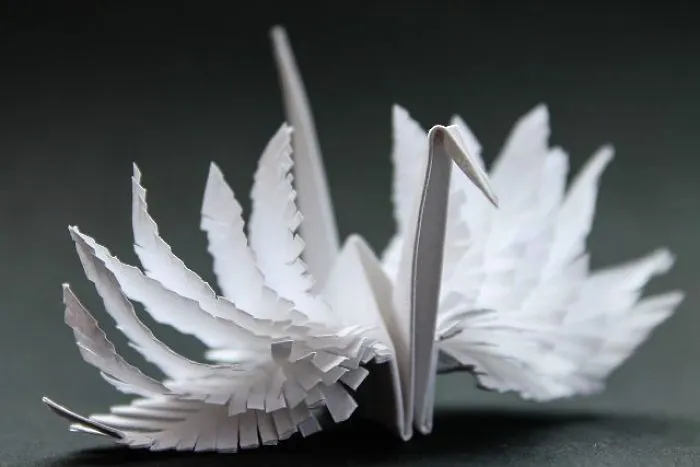 I Folded And Decorated An Origami Crane Every Day, For 1000 Days