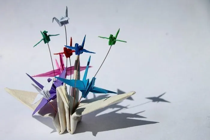 I Folded And Decorated An Origami Crane Every Day, For 1000 Days