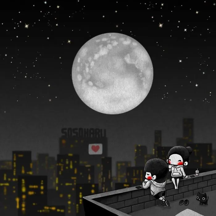 Couple-Illustrations-Soso-Haru-Yungjuju