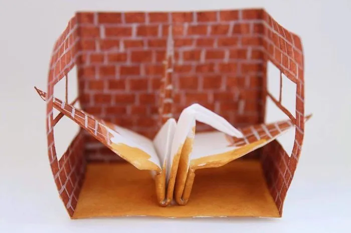 I Folded And Decorated An Origami Crane Every Day, For 1000 Days