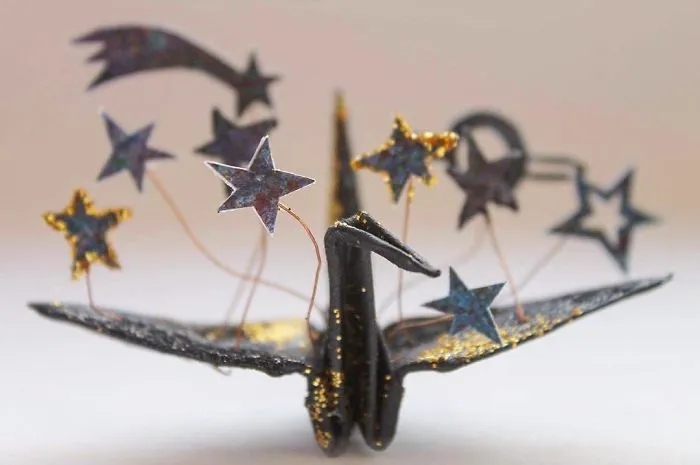 I Folded And Decorated An Origami Crane Every Day, For 1000 Days
