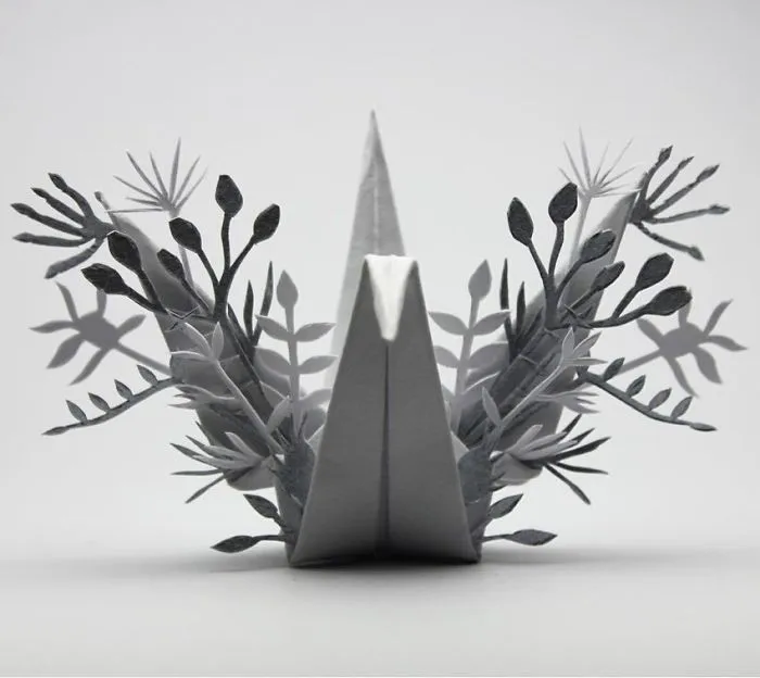 I Folded And Decorated An Origami Crane Every Day, For 1000 Days