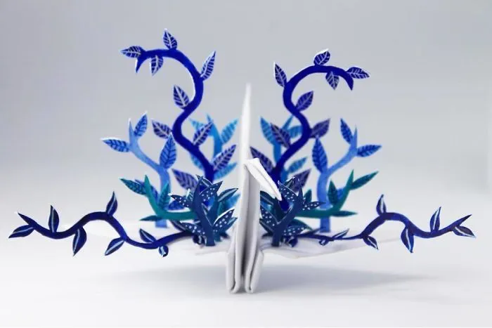 I Folded And Decorated An Origami Crane Every Day, For 1000 Days