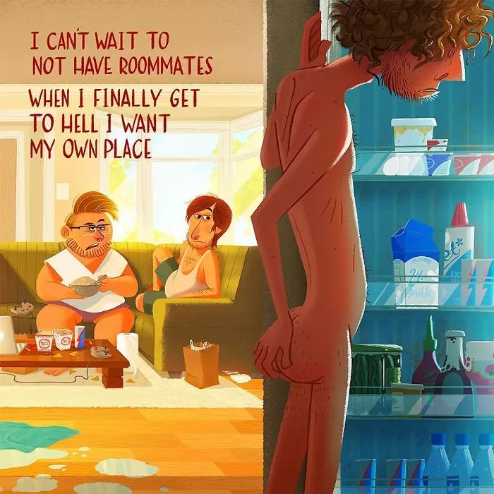 I Often Overhear People Say Funny Things, So I Started Illustrating Them
