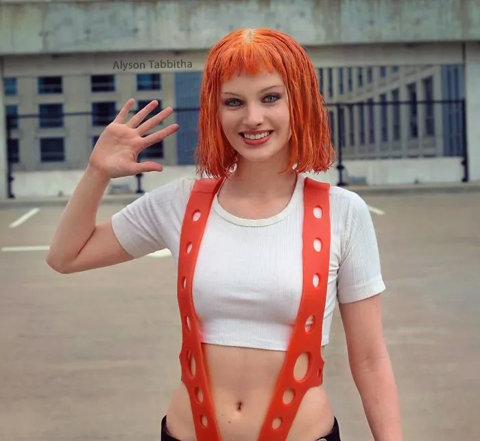 Leeloo From Fifth Element Cosplay By Alyson Tabbitha