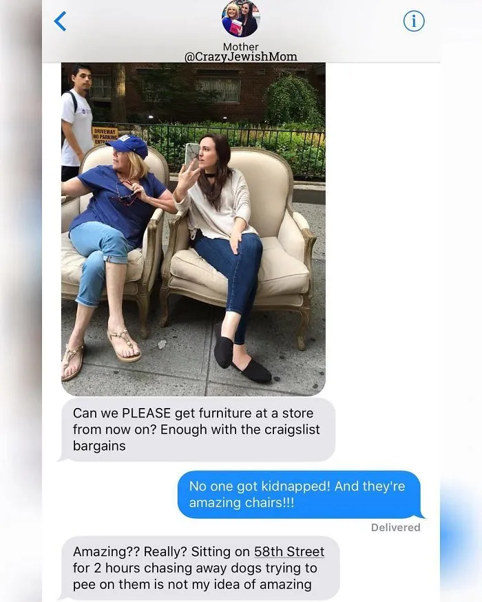 Daughter Posts Brutally Honest Texts That She Receives From Her Crazy Jewish Mother, And It's Hilarious