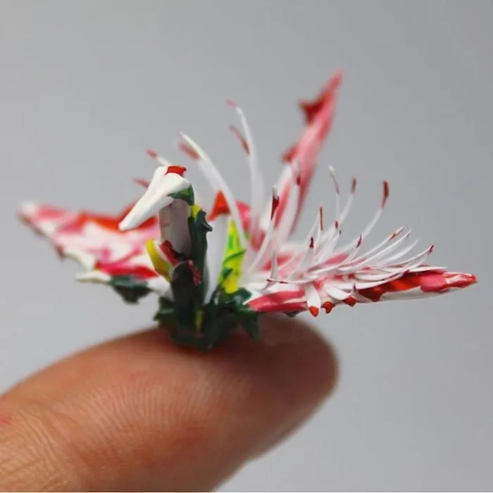 I Folded And Decorated An Origami Crane Every Day, For 1000 Days