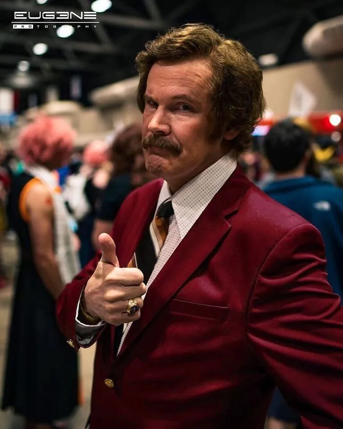 Cosplay de Ron Burgundy