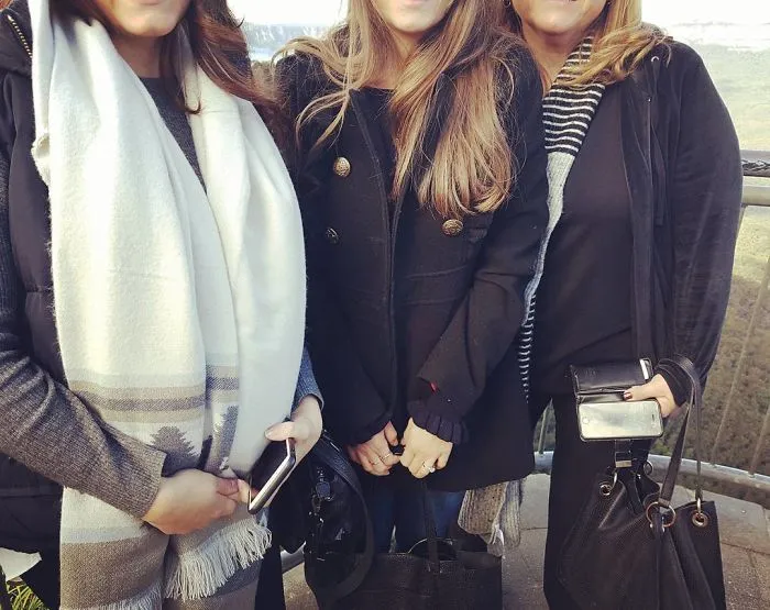 Cuando le pides una foto a un turista