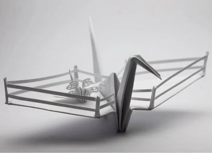 I Folded And Decorated An Origami Crane Every Day, For 1000 Days