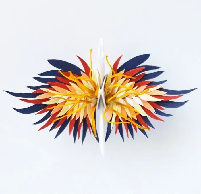 I Folded And Decorated An Origami Crane Every Day, For 1000 Days