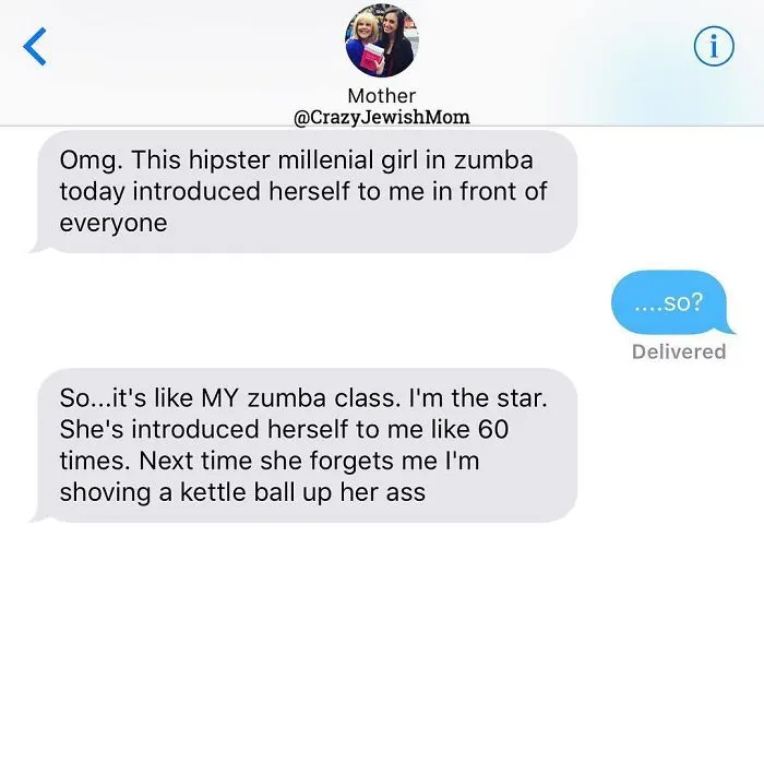 Daughter Posts Brutally Honest Texts That She Receives From Her Crazy Jewish Mother, And It's Hilarious