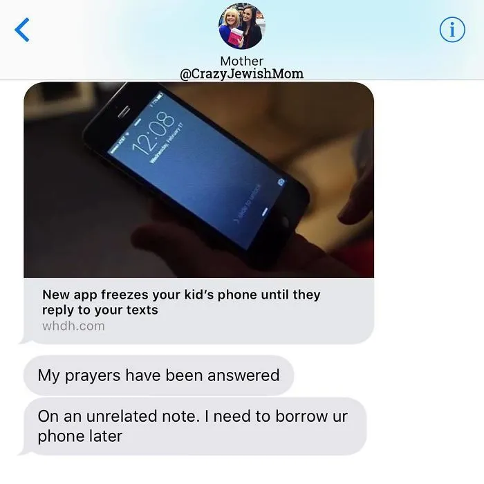 Daughter Posts Brutally Honest Texts That She Receives From Her Crazy Jewish Mother, And It's Hilarious