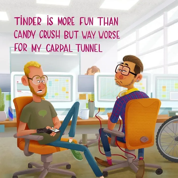 I Often Overhear People Say Funny Things, So I Started Illustrating Them