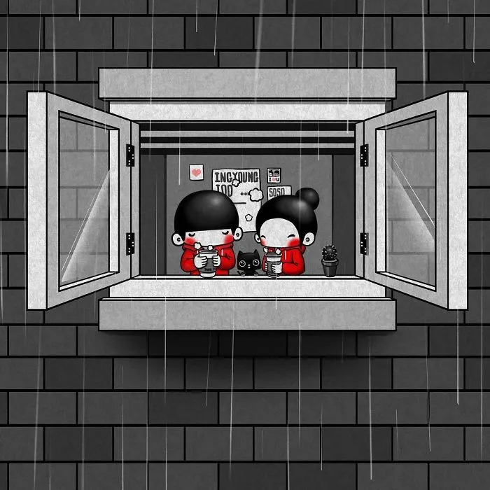 Couple-Illustrations-Soso-Haru-Yungjuju