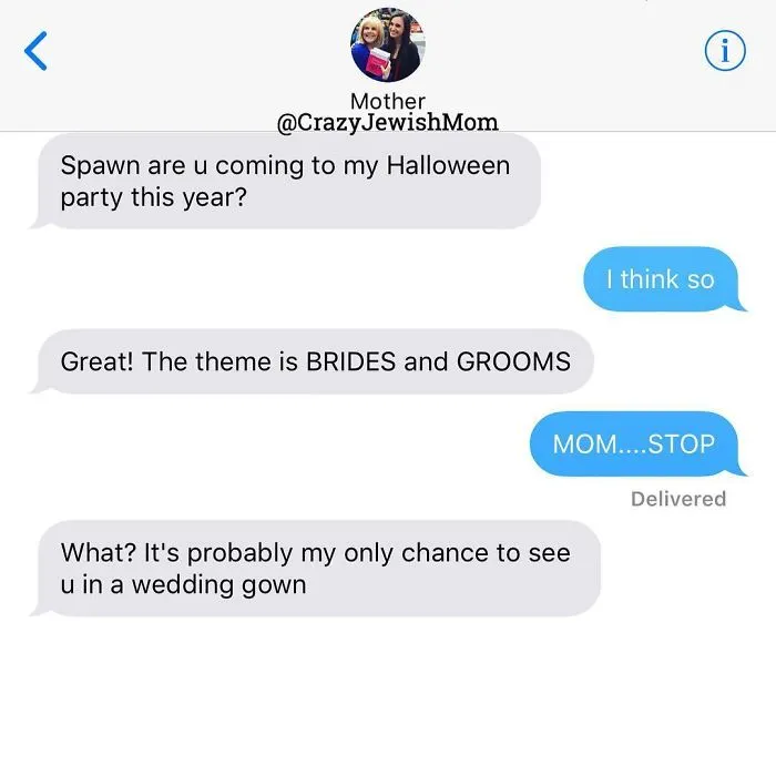 Daughter Posts Brutally Honest Texts That She Receives From Her Crazy Jewish Mother, And It's Hilarious