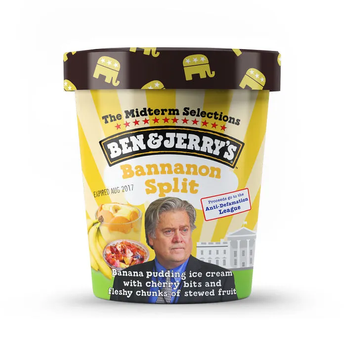 We Imagined Gross Trump-Inspired Ben & Jerry's Flavors For The Midterm Elections