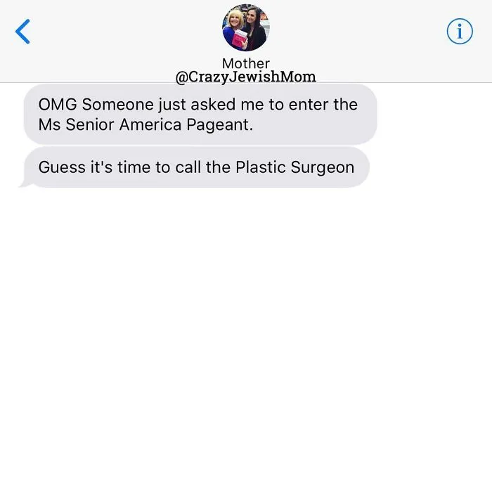 Daughter Posts Brutally Honest Texts That She Receives From Her Crazy Jewish Mother, And It's Hilarious