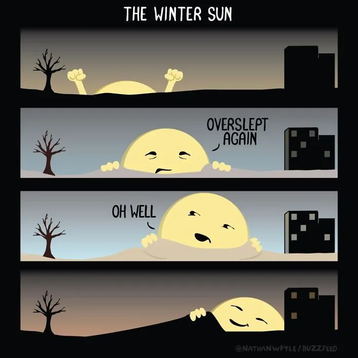 50 Funny Comics About Winter Problems That Almost Everyone Will Relate To