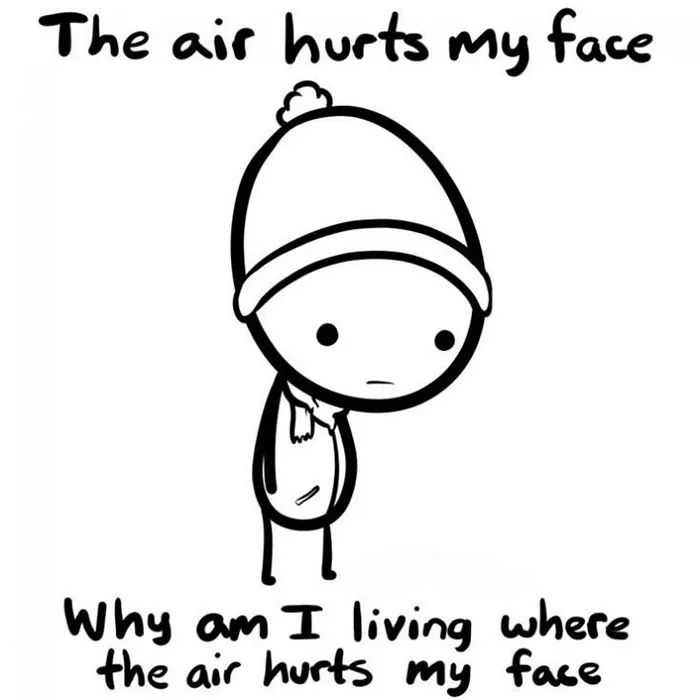 50 Funny Comics About Winter Problems That Almost Everyone Will Relate To