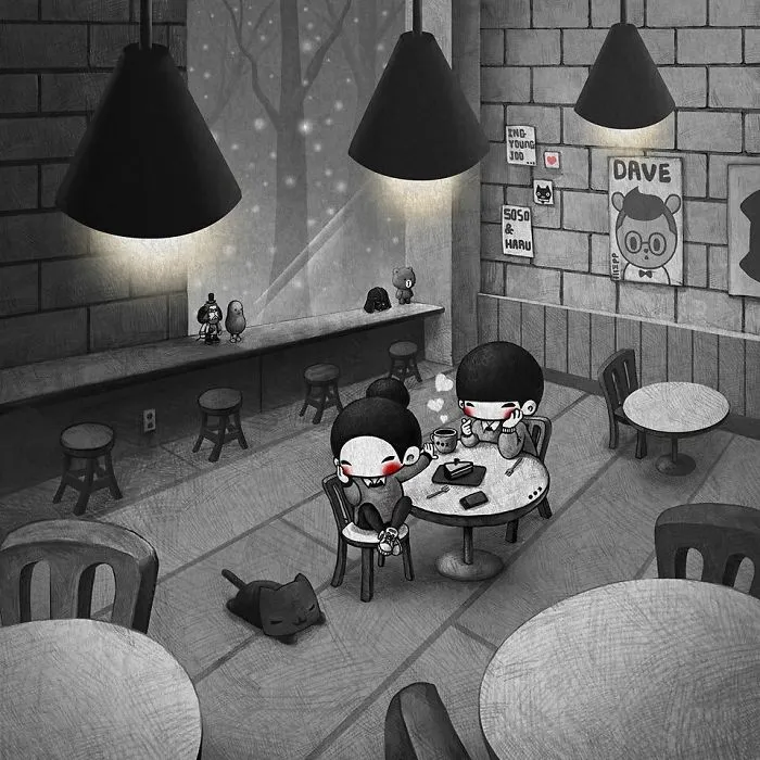 Couple-Illustrations-Soso-Haru-Yungjuju