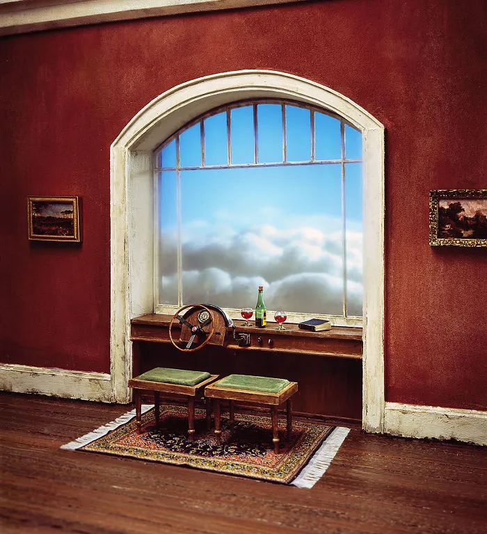 German Artist Creates Miniature Scenes With A Darkly Satirical Twist