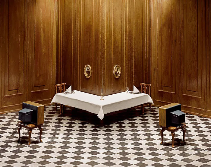 German Artist Creates Miniature Scenes With A Darkly Satirical Twist