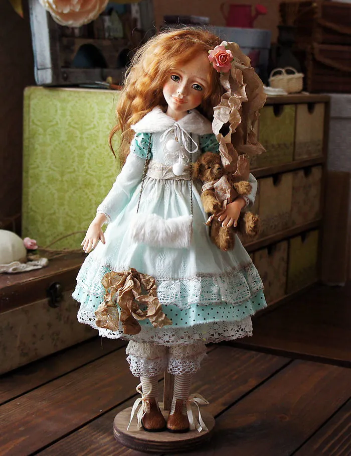 I Create One-Of-A-Kind Art Dolls Entirely From Scratch