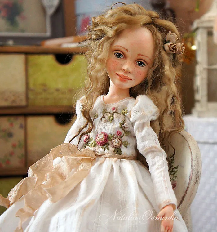 I Create One-Of-A-Kind Art Dolls Entirely From Scratch