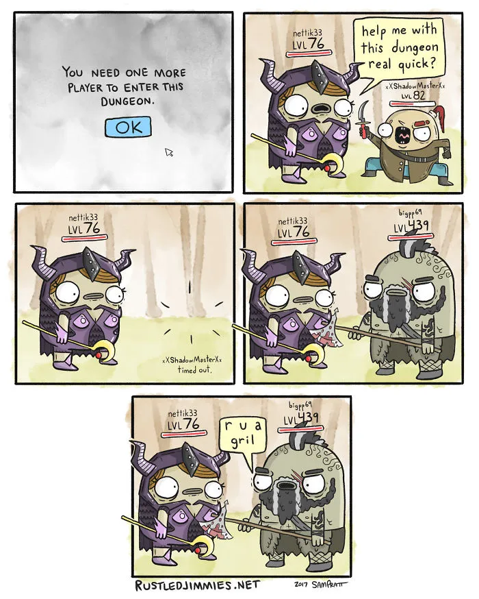 I Am The Cartoonist Behind The Webcomic Rustled Jimmies, And Here Are Some Of My Best Works So Far