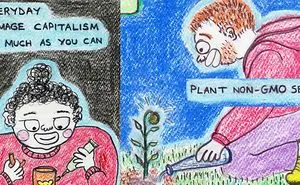 I Drew New Year's Resolution Cards For A Better World