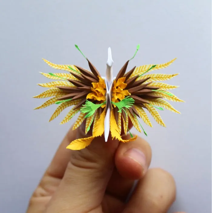 I Folded And Decorated An Origami Crane Every Day, For 1000 Days