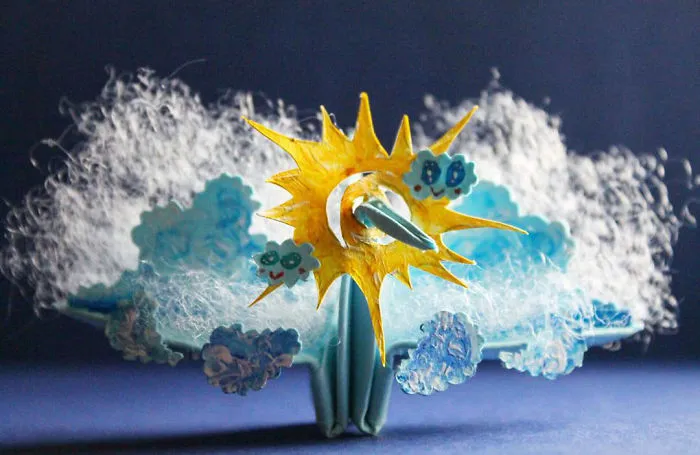 I Folded And Decorated An Origami Crane Every Day, For 1000 Days