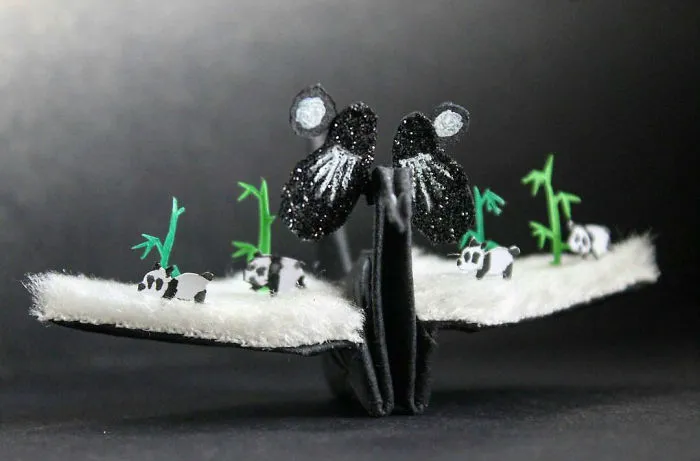 I Folded And Decorated An Origami Crane Every Day, For 1000 Days