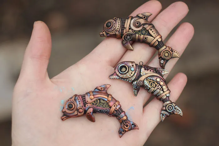 Biomechanical Dolphins.