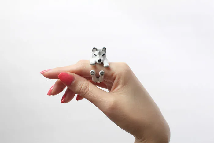 Come Up With 3 Pieces Rings Idea: Boasting Cute Animal Figures