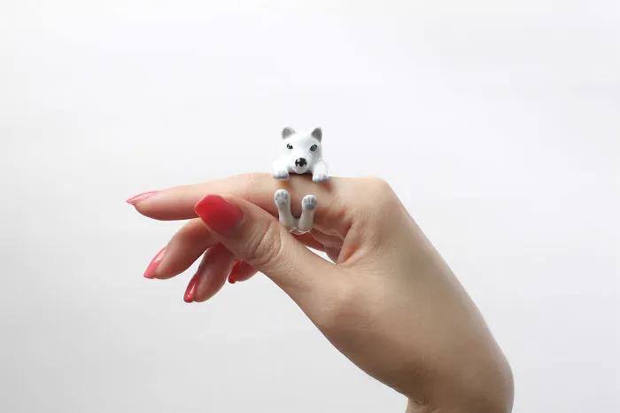 Come Up With 3 Pieces Rings Idea: Boasting Cute Animal Figures