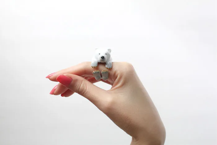 Come Up With 3 Pieces Rings Idea: Boasting Cute Animal Figures