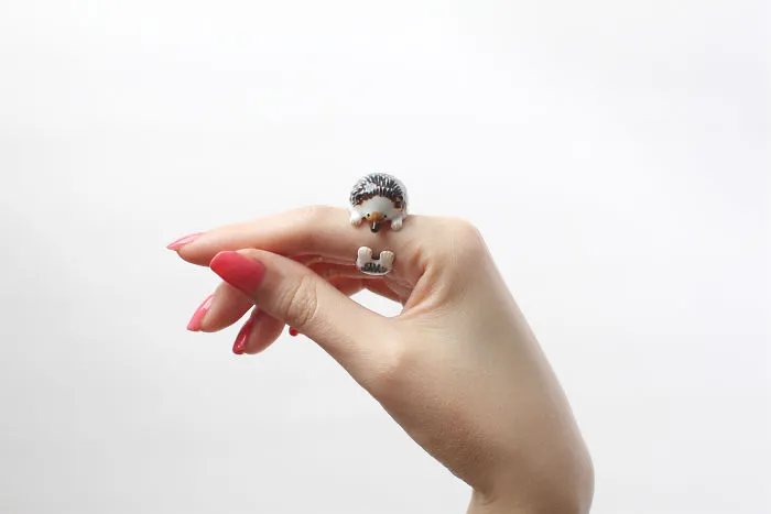 Come Up With 3 Pieces Rings Idea: Boasting Cute Animal Figures