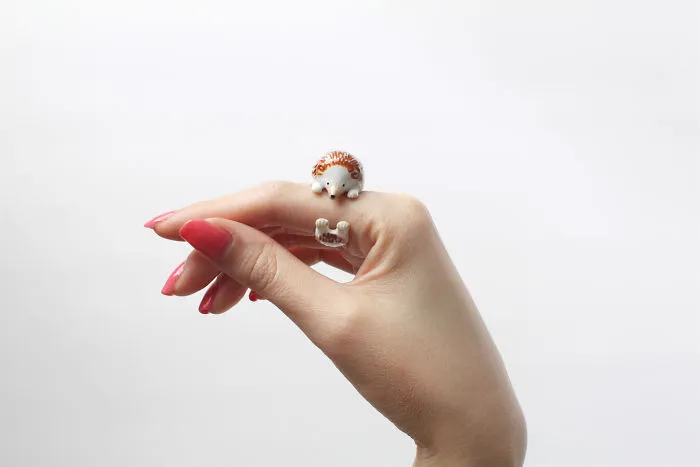 Come Up With 3 Pieces Rings Idea: Boasting Cute Animal Figures